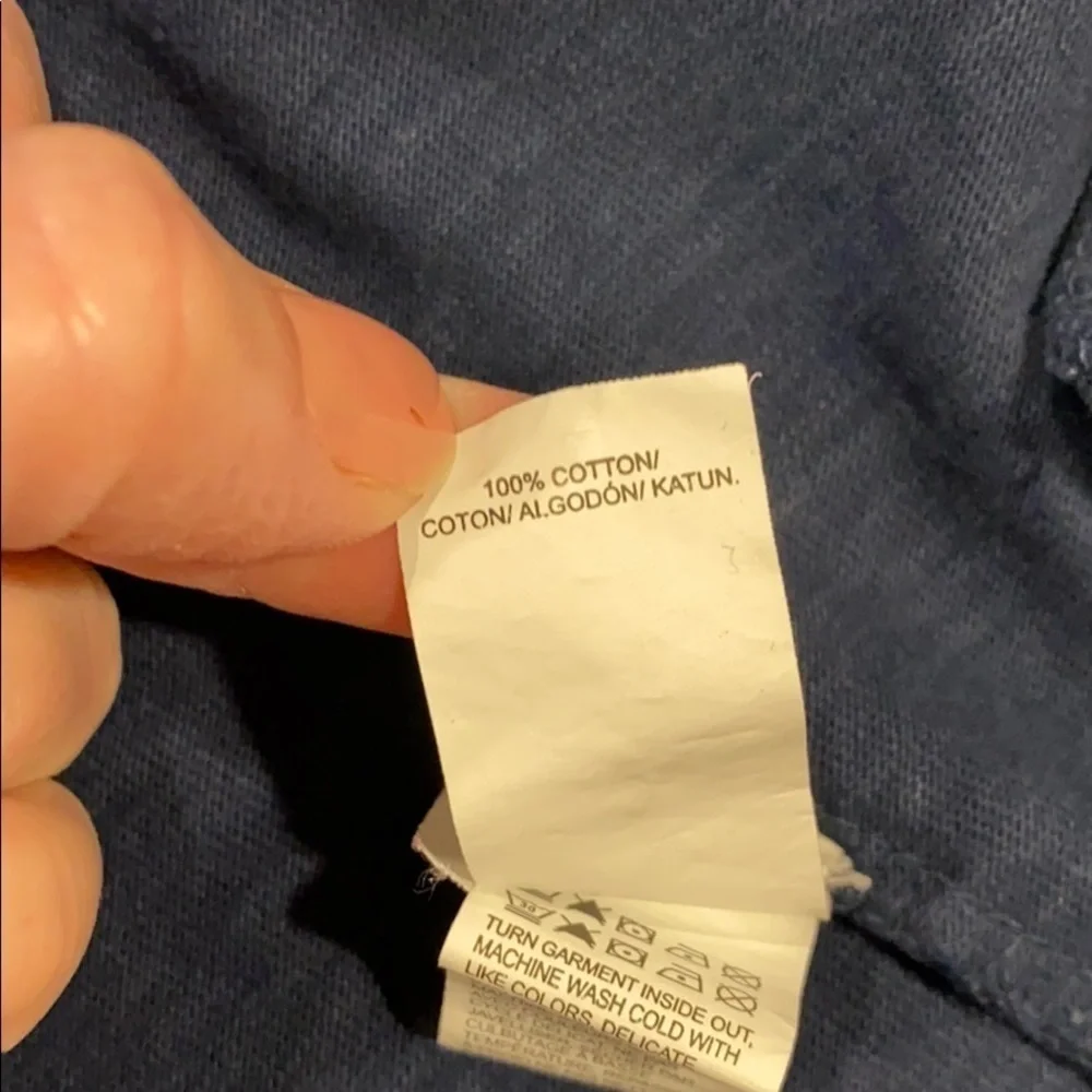 Lucky Brand Navy Casual Blazer EUC